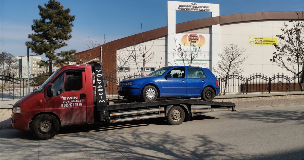 Konya Cekici Hizmeti - Emin Oto Kurtarma